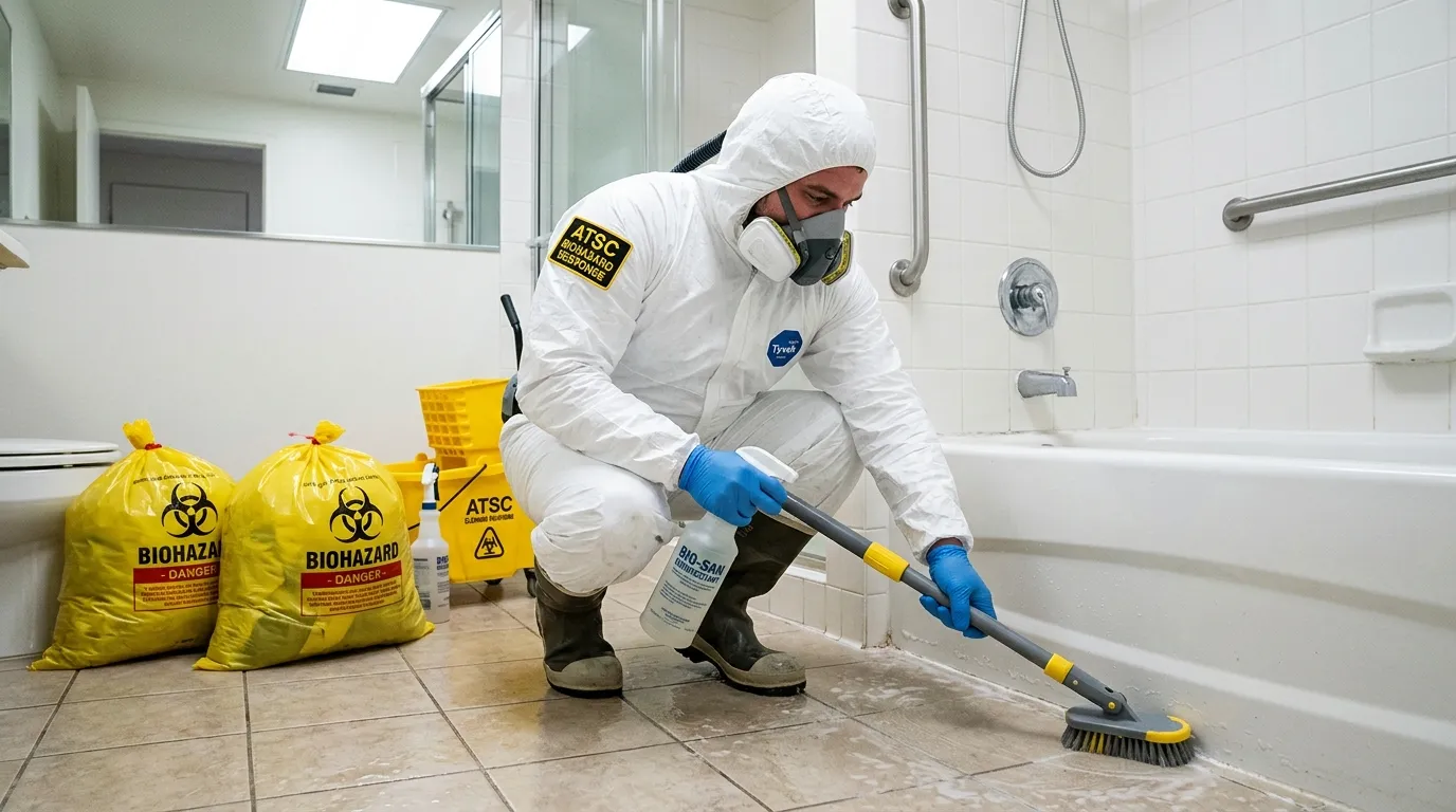 Decontamination equipment deployed for Blood Cleanup in Rome